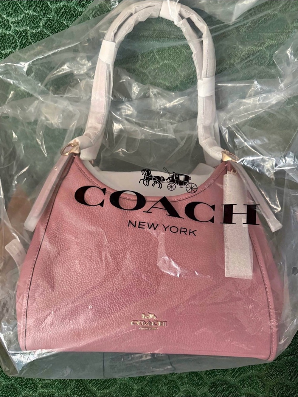 COACH Peony Pink Erin Shoulder Bag
